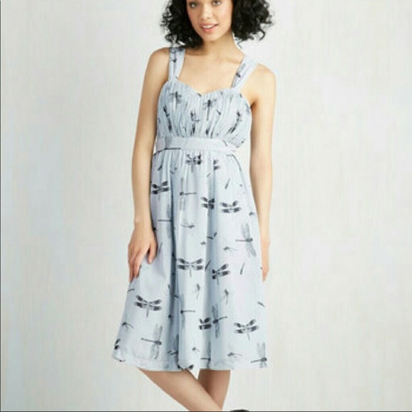 Dragonfly Away From Me Dress - Picture 3 of 4